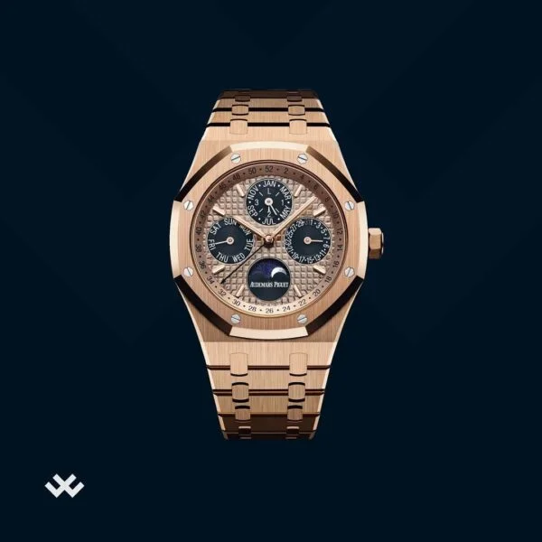 AUDEMARS PIGUET CALENDAR ROSE GOLD 4 CHRONOGRAPH - Image 3