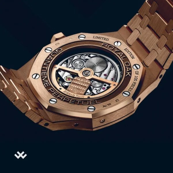 AUDEMARS PIGUET CALENDAR ROSE GOLD 4 CHRONOGRAPH - Image 5