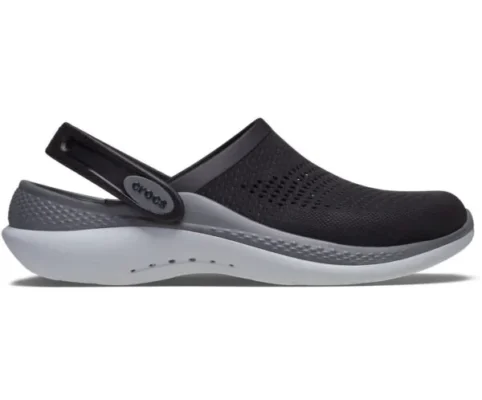 CROCS LITERIDE™ 360 CLOG BLACK/SLATE GREY